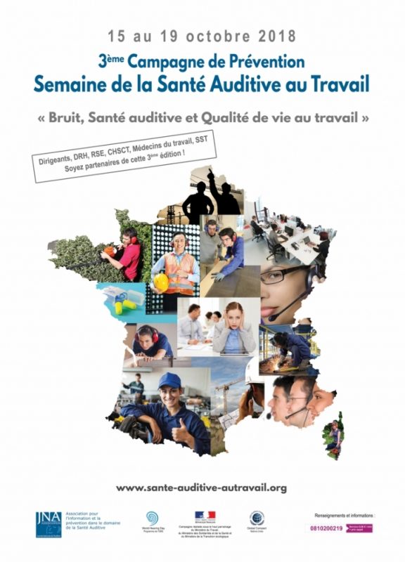 JNA semaine Santé auditive 2018 affiche